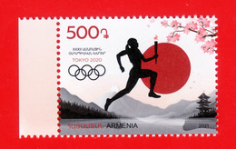 Armenien/Armenie/Armenia 2021, XXXII Summer Olympic Games “Tokyo-2020”, Japan, Mount Fuji - MNH - Eté 2020 : Tokyo