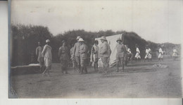 SOMALIA ITALIANA COLONIE BENADIR FOTOGRAFIA ORIGINALE 1913/1915 ACCAMPAMENTO A FULLAI DUMAI CM 14 X 8 - Krieg, Militär