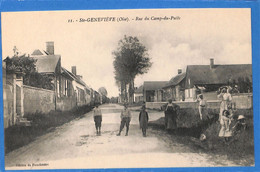 60 - Oise - Ste Genevieve - Rue Du Camp Du Puits  (N4906) - Sainte-Geneviève
