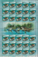 ALAND  ISLANDS  - EUROPA 2021-"ENDANGERED NATIONAL WILDLIFE"- SHEETLET Of 30 STAMPS MINT - 2021