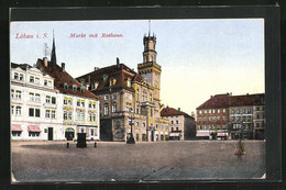 AK Löbau, Markt Und Rathaus - Löbau