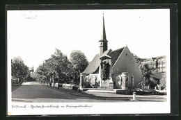 AK Pössneck, Kirche Und Kriegerdenkmal - Pössneck