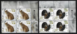 CROACIA /CROATIA /KROATIEN /HRVATSKA  - EUROPA 2021-"ENDANGERED NATIONAL WILDLIFE"- BLOQUE De 4. - CH -EUR - 2021