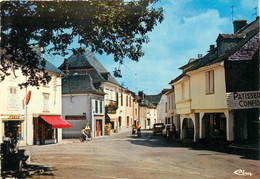 / CPSM FRANCE 64 "Pontacq, La Place Du Barry" - Pontacq