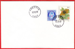 NORWAY - 5867 FRESVIK (Sogn & Fj. County)  = Vestland From Jan.1 2020 - Last Day/postoffice Closed On 1997.10.13 - Local Post Stamps