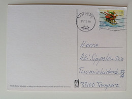 1998..FINLAND ...VINTAGE POSTCARD WITH STAMP..CHRISTMAS - Lettres & Documents