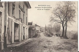 CPA - 38 - Roybon - Avenue St Marcellin Et De La Trappe - Roybon