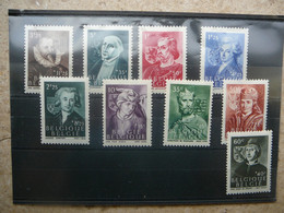 661-669 Xx MNH - Unused Stamps