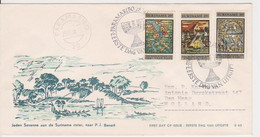 SYNAGOGUE, JEWISH SURINAME FDC - Surinam