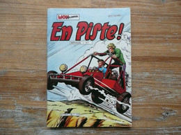 BD PETIT FORMAT  MON JOURNAL  N° 35 EN PISTE  1985   TROIS POMMES - Mon Journal