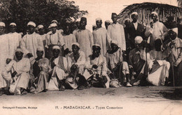 Ethnologie - Madagascar - Types Comoriens - Compagnie Française, Majunga - Carte N° 19 Non Circulée - Africa