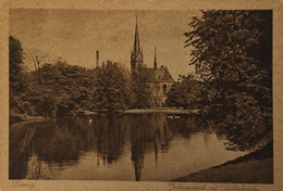 Leipzig // Johanna Park Mit Lutherkirche  1937 - Leipzig