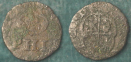 M_p> Milano - Filippo IV - Quattrino O Terlina - Circa 0,7 Grammi - Lombardie-Vénétie