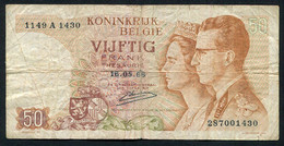 België 50 Frank 14-5- 1966 -NO: 1149 A 1430 - 50 Francs