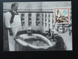 Carte Maximum Card Thermalisme Hydrotherapy Oblit FDC Luxembourg 1997 - Thermalisme