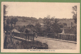 CPA Vue Rare - YONNE - LA CELLE SAINT CYR - PONT SUR LE VRIN - Petite Animation - édition S. Larue - Autres & Non Classés