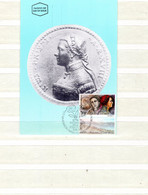 ISRAEL CARTE  MAXIMUM MAX CARD FDC FEMMES CELEBRES WOMAN DONA GRACIA NASI - Cartoline Maximum