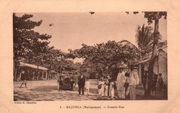 Madagascar - Majunga: Grande Rue - Photo G. Charifou - Carte N° 4 - Afrika