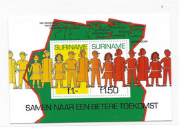 Surinam 1981 Youths Youth And Its Future S/S MNH - Surinam