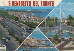 CARTOLINA  S.BENEDETTO DEL TRONTO,ASCOLI PICENO,MARCHE,MARE,SOLE,STORIA,CULTURA,MEMORIA,RELIGIONE,VIAGGIATA 1980 - Ascoli Piceno