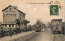 44 - Loire Atlantique - Saint Philbert De Grand Lieu - La Gare  (N4965) - Saint-Philbert-de-Grand-Lieu