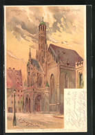 Künstler-AK P. Schmohl: Nürnberg, Liebfrauenkirche - Schmohl, P.