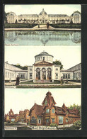 AK Bad Oeynhausen, Neues Kurhaus, Badehaus I. Und II. - Bad Oeynhausen