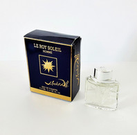 Miniatures De Parfum  LE ROY SOLEIL  HOMME De  DALI  EDT   5  Ml   + Boite UN PEU FROISSEE DESSUS - Miniaturen Herrendüfte (mit Verpackung)