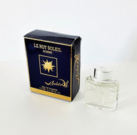 Miniatures De Parfum  LE ROY SOLEIL  HOMME De  DALI  EDT   5  Ml   + Boite UN PEU FROISSEE DESSUS - Miniatures Hommes (avec Boite)