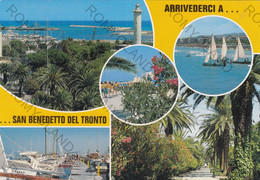 CARTOLINA  S.BENEDETTO DEL TRONTO,ASCOLI PICENO,MARCHE,LUNGOMARE,MEMORIA,CULTURA,RELIGIONE,BELLA ITALIA,VIAGGIATA 1980 - Ascoli Piceno