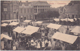 Coevorden Markt Vol Met Kraampjes K2732 - Coevorden