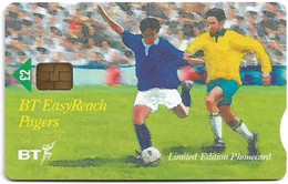 UK - BT (Chip) - PRO394 - BCI-062 - BT Easy Reach Pagers, Scotland World Cup, 2£, 11.000ex, Mint - BT Werbezwecke