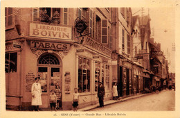 89-SENS-GRANDE RUE LIBRAIRIE BOIVIN - Sens