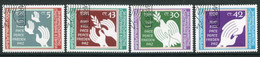 BULGARIA 1984 European Security And Disarmament Conference Used .  Michel 3241-44 - Used Stamps