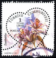 Turkey 2011 Mi 3867 Lilies - Used Stamps