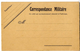 CORRESPONDANCE MILITAIRE  -  CARTE FRANCHISE MILITAIRE NEUVE - Cartes De Franchise Militaire