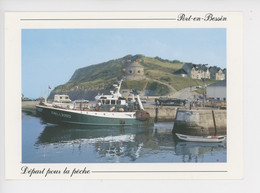 Port En Bessin : Départ Pour La Pêche  (cp N°54 Artaud) - Port-en-Bessin-Huppain