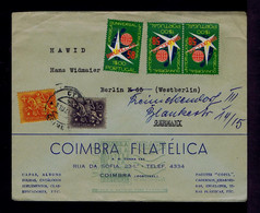 Gc5785 PORTUGAL Coimbra Town Pmk 195x "BRUXELLES Universal Exhibition" Mailed - 1958 – Bruselas (Bélgica)