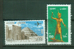 Afrique - EGYPTE - Yt Poste Aérienne  161   + Poste 1734   LIQUIDATION Oblitérés C - Usati