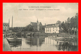 Rohan , Le Port , La Chapelle  ( Scan Recto Et Verso ) - Rohan