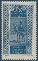 France Colonies Soudan N°58a* 1fr50 Bleu Variété Sans Surcharge Tres Frais Et Rare ! Signé - Ongebruikt