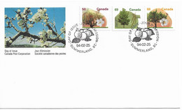 Canada - 1994 - FDC - Canadian Fruit Trees - 1991-2000