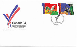 Canada - 1994 - FDC - XV Commonwealth Games - 1991-2000