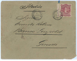 Aa3074 - ARGENTINA - POSTAL HISTORY -  EARLY COVER From B AIRES To ITALY 1896 - Lettres & Documents