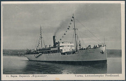 Varna, Bulgaria, Luxusdampfer Tsar Ferdinand, Luxury Steamer Czar Ferdinand - Steamers
