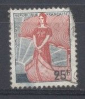 France, 1959, Yvert Tellier 1216,oblitéré - 1959-1960 Marianne (am Bug)