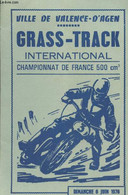 Grass-Track International : Championnat De France 500cm3 - Ville De Valence-d'Agen Dimanche 6 Juin 1976 - Collectif - 19 - Moto