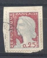 France, 1960, Yvert Tellier 1263,oblitéré - 1960 Marianne (Decaris)