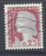 France, 1960, Yvert Tellier 1263,oblitéré - 1960 Marianne (Decaris)