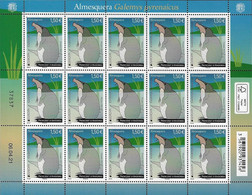 ANDORRA FRANCESA /ANDORRE FRANÇAIS / FRENH ANDORRA  -EUROPA 2021-"ENDANGERED NATIONAL WILDLIFE"- SHEETLET Of  15 STAMPS - 2021